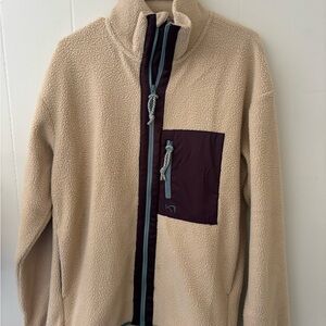 Kari Traa Beige Fleece Jacket